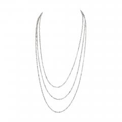 Raymond C Yard Marquise Platinum Marquise Cut Diamond By The Yard 70 inches 29 50cttw Diamonds - 4391814