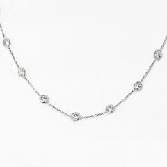 Raymond C Yard Platinum 3 22cttw 25 Round Diamond By The Yard Chain Diamonds by the Yard - 4391016