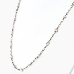 Raymond C Yard Platinum Diamond By The Yard 2 85cttw Diamonds by the Yard Necklace - 4391003
