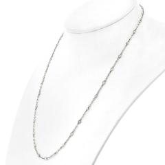 Raymond C Yard Platinum Diamond By The Yard 2 85cttw Diamonds by the Yard Necklace - 4391004