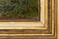 Raymond Desvarreux Oil On Canvas Painting Of Cows By Raymond Desvarreux - 4789192