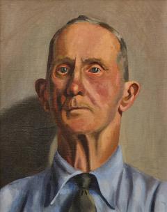 Raymond J Wendell 1948 Raymond J Wendell Oil on Canvas I Cant Take It Anymore  - 42117