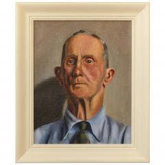 Raymond J Wendell 1948 Raymond J Wendell Oil on Canvas I Cant Take It Anymore  - 42118