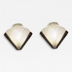 Raymond Jean Verdun Pair of Art Deco Sconces by Verdun - 3956108