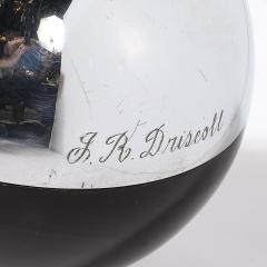 Raymond Loewy Art Deco Spherical Miracle Chrome Bakelite Thermos Bottles by Raymond Loewy - 4403508