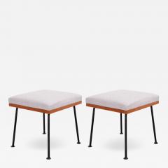 Raymond Loewy Pair of Raymond Loewy Stools for Mengel Furniture Co USA 1950s - 532723