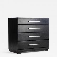 Raymond Loewy Raymond Loewy for Mengel Ebonized Four Drawer Dresser USA c 1950s - 2740265