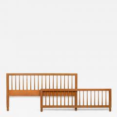 Raymond Loewy Raymond Loewy for Mengel Full Size Spindle Style Wooden Head Footboard - 4298189