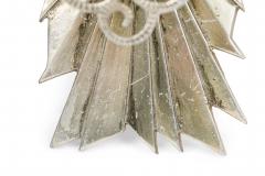 Raymond Subes 3 French Art Deco Silvered Bronze Wall Lights Sconces Manner of Raymond Subes - 4163164