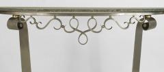Raymond Subes French Art Deco Steel Console Table - 428949