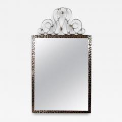 Raymond Subes French Art Deco Steel Mirror After Raymond Subes - 4226960