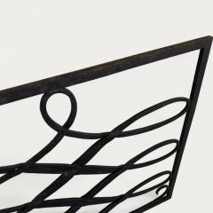 Raymond Subes French Wrought Iron Grill attributed to Raymond Subes circa 1930 - 4335132
