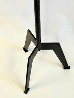 Raymond Subes Pair of Custom French Art Deco Wrought Iron Floor Lamps style of Raymond Subes - 4523372