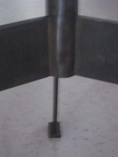 Raymond Subes Pair of French 1940s Style Wrought Iron Standing Lamps - 4090974
