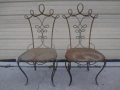 Raymond Subes Pair of French Art Deco Chairs Attributed to Raymond Subes - 3649507