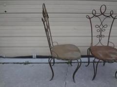 Raymond Subes Pair of French Art Deco Chairs Attributed to Raymond Subes - 3649511