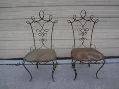 Raymond Subes Pair of French Art Deco Chairs Attributed to Raymond Subes - 3649624