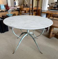 Raymond Subes RAYMOND SUBES IRON AND MARBLE TABLE - 4307648