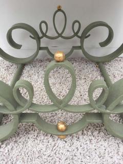Raymond Subes Raymond Subes Attributed Iron and Gilt Marble Table - 1781635