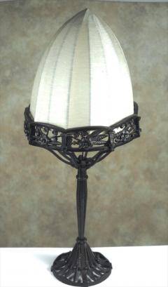 Raymond Subes Raymond Subes Forged Iron Table Lamp - 1542008