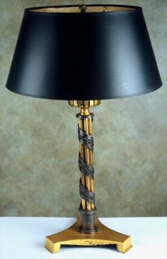 Raymond Subes Raymond Subes Gilt Iron Lamp - 1569988