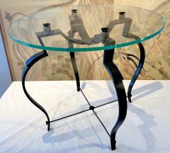 Raymond Subes Raymond Subes attributed wrought iron coffee table - 2622831