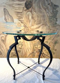 Raymond Subes Raymond Subes attributed wrought iron coffee table - 2622835