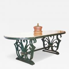 Raymond Subes Raymond Subes forged iron dining table - 3202382