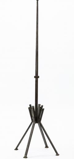 Raymond Subes Raymond Subes superb wrought iron floor lamp - 869714