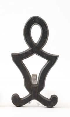 Raymond Subes attrib Andirons of Neoclassical Design France c 1930 s - 4509451