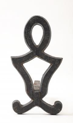 Raymond Subes attrib Andirons of Neoclassical Design France c 1930 s - 4509454