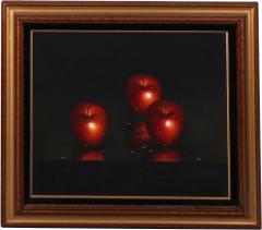 Realism Still Life Oil Painting of Apples - 4643238