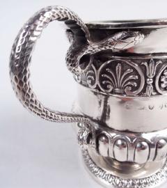 Rebecca Emes Emes Barnard English Georgian Regency Sterling Silver Mug 1816 - 3770092
