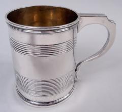 Rebecca Emes Emes Barnard English Georgian Sterling Silver Tankard Mug 1822 - 4337643