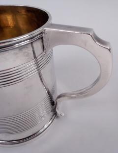 Rebecca Emes Emes Barnard English Georgian Sterling Silver Tankard Mug 1822 - 4337681