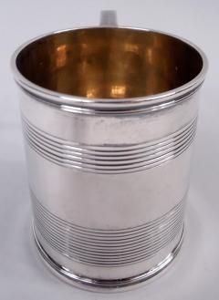 Rebecca Emes Emes Barnard English Georgian Sterling Silver Tankard Mug 1822 - 4337682