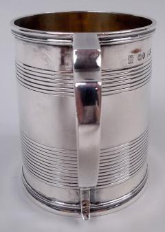 Rebecca Emes Emes Barnard English Georgian Sterling Silver Tankard Mug 1822 - 4337683