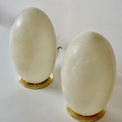 Rebirth Contemporary Italian White Alabaster Table Lamps by Giulia Archimede - 3061686