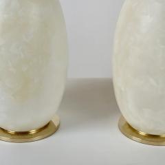 Rebirth Contemporary Italian White Alabaster Table Lamps by Giulia Archimede - 3061688