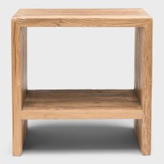 Reclaimed Elm Side Table - 4176023