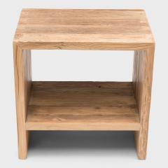 Reclaimed Elm Side Table - 4176024