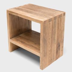 Reclaimed Elm Side Table - 4176025