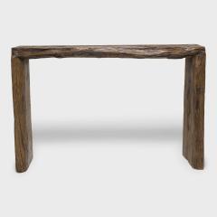 Reclaimed Elm Waterfall Table - 4175951