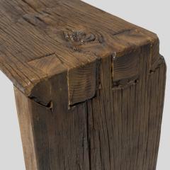 Reclaimed Elm Waterfall Table - 4175955