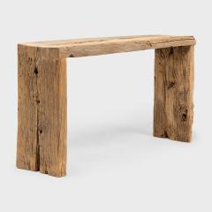 Reclaimed Elm Waterfall Table - 4175989