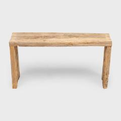 Reclaimed Elm Waterfall Table - 4175991