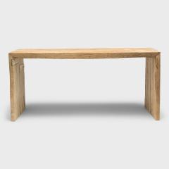 Reclaimed Elm Waterfall Table - 4176038