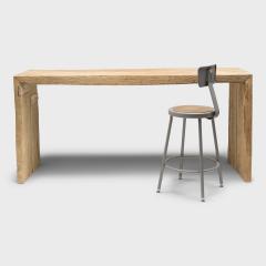 Reclaimed Elm Waterfall Table - 4176039