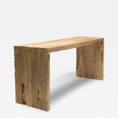 Reclaimed Elm Waterfall Table - 4178853