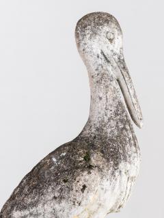 Reconstituted Heron or Crane Sculpture French 1950s 60s - 4587968